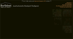 Desktop Screenshot of barleben-handspielpuppen.de